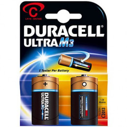 Blister 2 Piles LR14 DURACELL - C - M3 - Alcaline - 1.5V