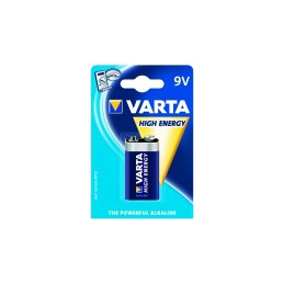 Pile 6LR61 VARTA – 9V - Gamme High Energy - Longue durée de stockage