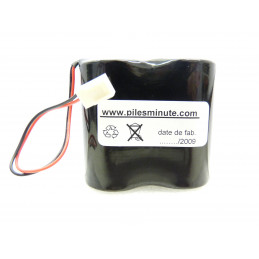 DAITEM Compatible Pile Batterie Alarme BATLI02 - 7,2V - 13,0Ah - Compatible DAITEM/LOGISTY sans coque