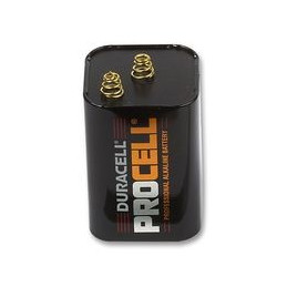 Pile 4LR25 DURACELL - Ecoli - Ressort - PC908 - Alcaline - 6V