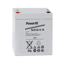 EXIDE Sonnenschein 12V - 4,2Ah - Powerfit - S312/4 - Bac VO
