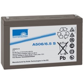 EXIDE Sonnenschein 6V - 6.5Ah - Dryfit A500 - Bac VO - A506/6.5S