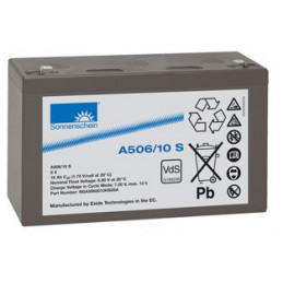 EXIDE Sonnenschein 6V - 10Ah - Dryfit A500 - Bac VO - A506/10S