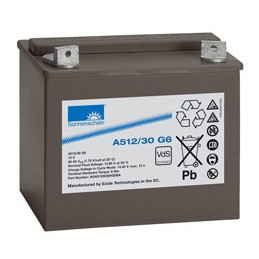 Batterie Exide  SONNENSCHEIN A512/30 G6 PLOMB GEL 12V 30AH 