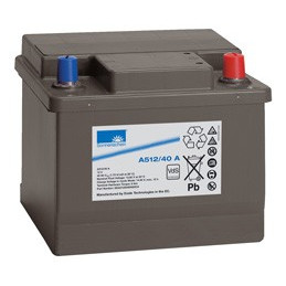 Batterie Exide  SONNENSCHEIN A512/40A PLOMB GEL 12V 40AH