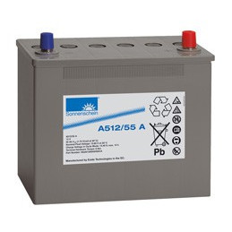 Batterie A512/55A EXIDE Sonnenschein - Dryfit A500 - B Auto - Gel - 12V - 55Ah