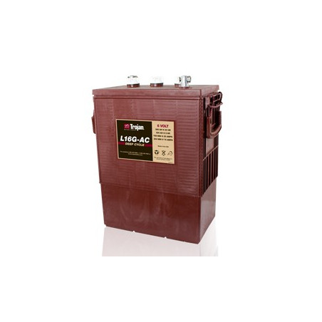 Batterie L16G-AC ex CR395 TROJAN - DEEP CYCLE ACIDE - 6V - 390Ah