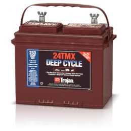 Batterie 24TMX ex 24DC36 TROJAN - DEEP CYCLE ACIDE - 12V - 85Ah