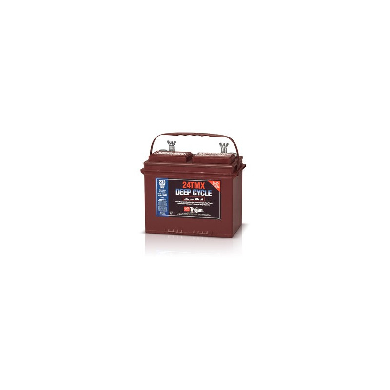 Batterie 24TMX ex 24DC36 TROJAN - DEEP CYCLE ACIDE - 12V - 85Ah