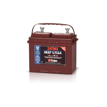 Batterie 24TMX ex 24DC36 TROJAN - DEEP CYCLE ACIDE - 12V - 85Ah