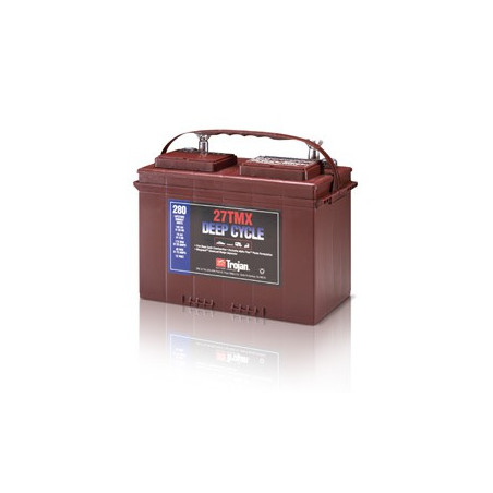 Batterie 27TMX ex 27DC24 TROJAN - DEEP CYCLE ACIDE - 12V - 105Ah