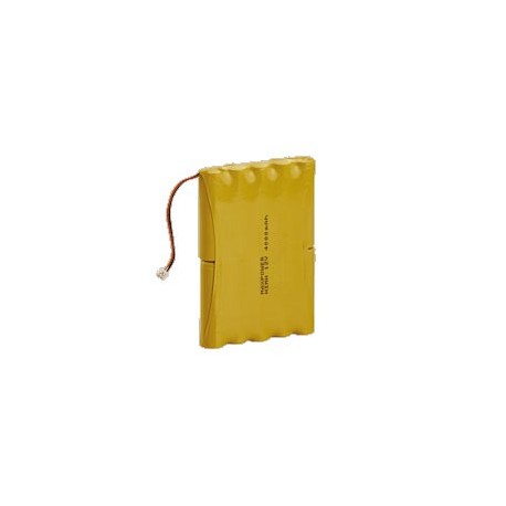 CHRONO Batterie Alarme Compatible Atral Logisty BATNIMH4 - 12.0V - 4000mAh + Connecteur