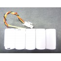 Pack Batterie NiMh - 13.2V - 3300mAh + Connecteur 4pts - 802304