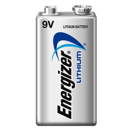 Pile ENERGIZER 6LR61 - 9V -  Longue durée de stockage