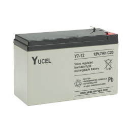 YUASA / YUCEL 12V - 7.0Ah - Y7-12 - AGM