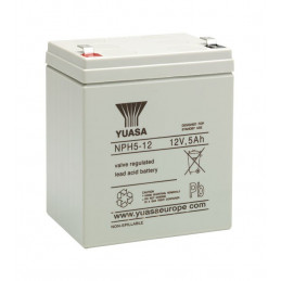 Batterie plomb AGM - YUASA Spécial onduleur 12V - 5Ah 