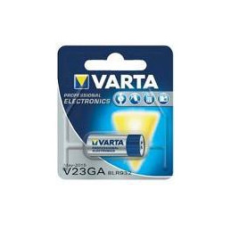 Pile VARTA 23A - GP23A - MN21 - L1028 - 8LR932 - LRV08 - V23GA -  A23 - Blister x 1 - Alcaline - 12V