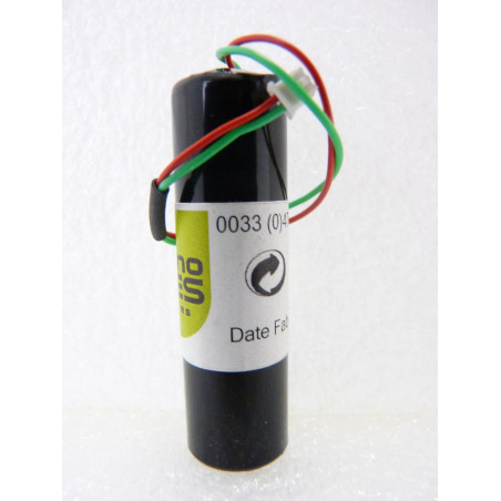 CHRONO Pile Batterie Alarme Compatible SILENTRON - AA - 3.6V - 2.4Ah + Connecteur Contact Porte