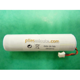 Pack piles Alarme LS26500 Compatible NOXALARM - C - Lithium -  7.2V - 7.7Ah + Connecteur