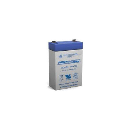 ENERGY SAFE 6V - 2.8Ah - Energy Safe - AGM - Compatible Powersonic PS628