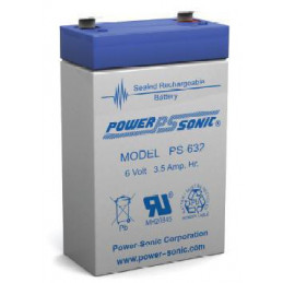 Batterie plomb MP3.8-6 - 6V - 3.8Ah - Multipower - AGM