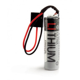 Pile ER6V - Lithium - 3.6V - 2450mAh + connecteur