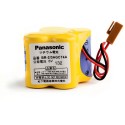 Pack pile PANASONIC BR 2/3 A - Lithium - 6V - 2400mAh+ connecteur marron A98L-0031-0025
