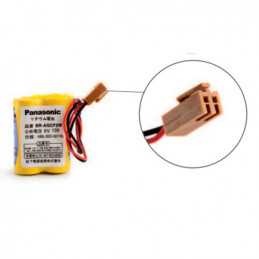 Pile Lithium Panasonic BRA - 6V - 1800mAh + connecteur marron A98L-0031-0011