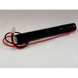 Batterie BAES 4.8V 1.5AH SC T3 BATON + Connecteur pour OVA, S-EVAC, LUXA