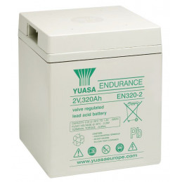 YUASA Batterie plomb EN320-2 2V 320Ah