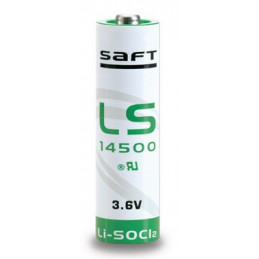 Pile SAFT LS14500 - AA - Lithium - 3,6V - 2,6Ah