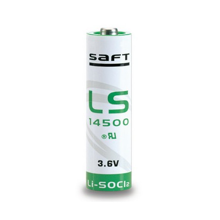 Pile SAFT LS14500 - AA - Lithium - 3,6V - 2,6Ah