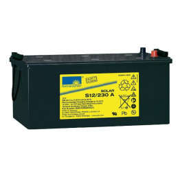 EXIDE SOLAR - S12/230A - 12V - 230Ah