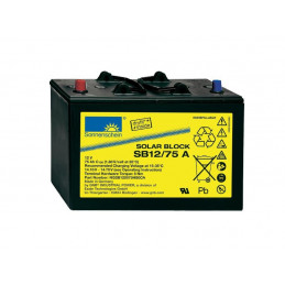 EXIDE SOLAR - SB12/75A - 12V - 75Ah