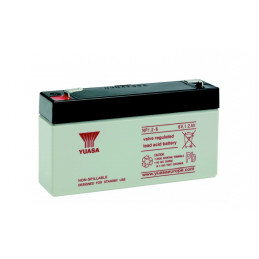 YUASA Battries plomb - AGM - NP1.2-6 - 6V, 1.2Ah