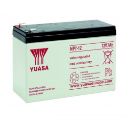 YUASA 12V - 7Ah - NP7-12 - AGM