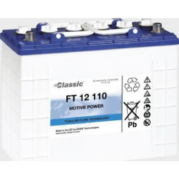 EXIDE - TUDOR - 12V - 110Ah - FT12-110C