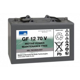 EXIDE - TUDOR - 12V - 70Ah - GF12-070V