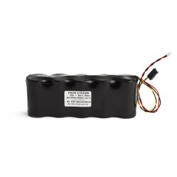 CHRONO Pile Batterie Alarme Compatible NOXALARM - D - Lithium - 9.0V/15.0V - 7.75Ah + Connecteurs