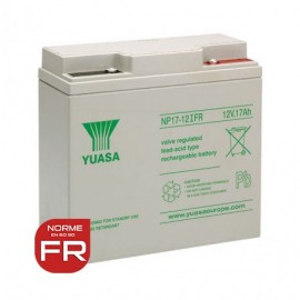 Batterie NP17-12 I FR YUASA - AGM - 12V - 17.0Ah