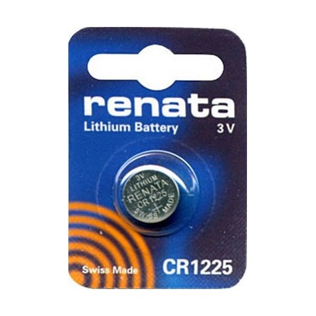 RENATA Pile Bouton Lithium - CR1225 Standard - TSXBATM03