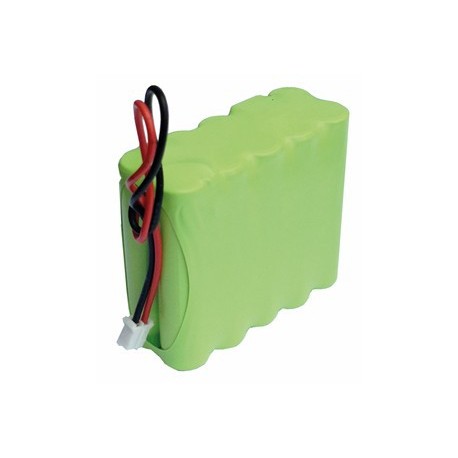 Pack Batterie Alarme Incendie Neutronic - NiMh – 12.0V – 0.7Ah + connecteur