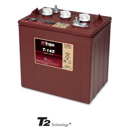 TROJAN 6V - 260Ah - T145 ex CR245 - DEEP CYCLE ACIDE