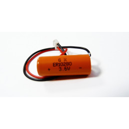 Pack Piles ER10280 PANASONIC - Lithium - 3,6V - 410mAh + Connecteur