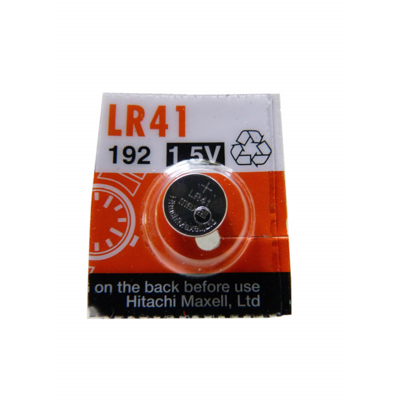 MAXELL Pile Bouton Alcaline - LR41 – 192 - LR736 - AG3