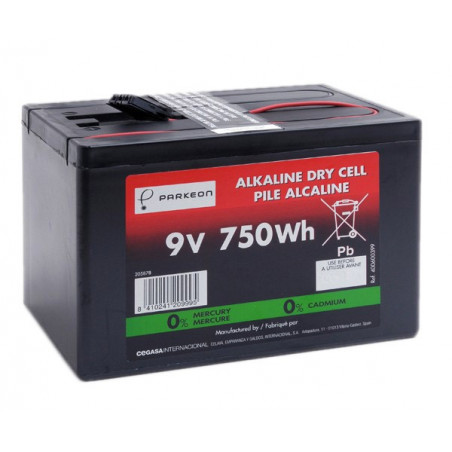 CEGASA Pile Alcaline 6AS3/90D - 9V - 90 Ah
