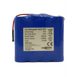 ANSMANN 4S2P -14.8V - 5200mAh - Li-Ion