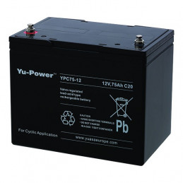 YUASA 12V - 80Ah - REC80-12 Cyclage