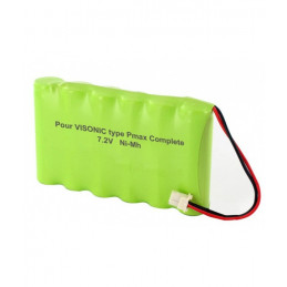 Batterie Alarme Compatible VISONIC - AA – NiMh - 7.2V - 1700mAh + Connecteur