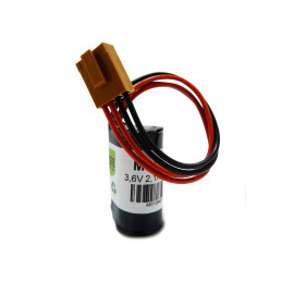 Chrono pile lithium LS173350 3.6V 2100mAh + Connecteur